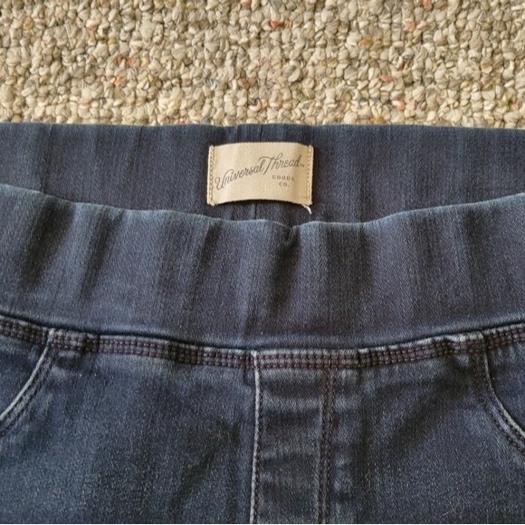 Universal Thread High Rise Pull On Jegging Elastic Waist Jeans Size 14 - Picture 3 of 6